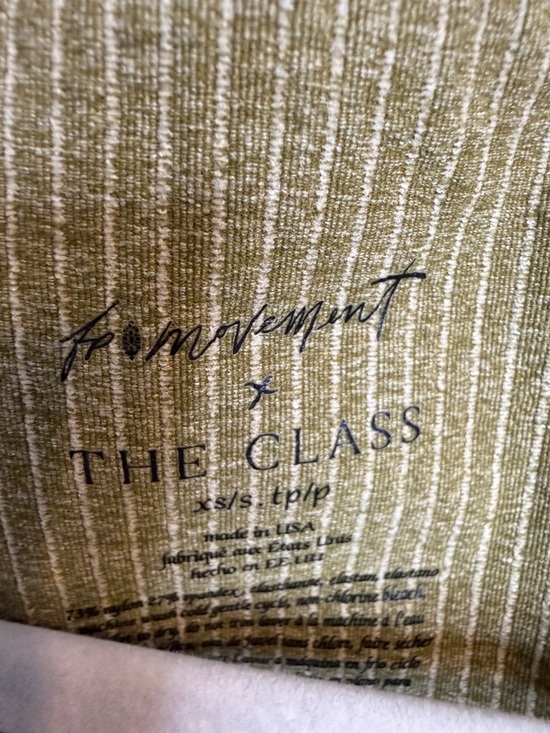 FP Movement by Free People Cropped Ribbed Half-Zip Top - Sage - Picture 2 of 7